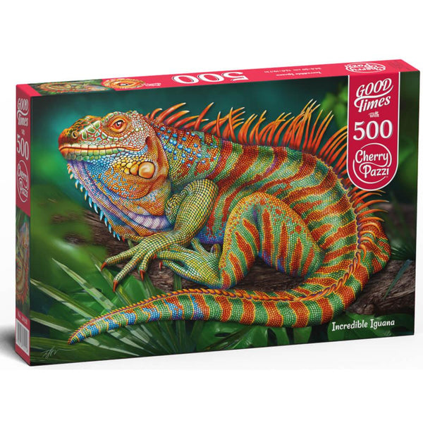 Cherry Pazzi 20128 Incredible Iguana 500pc Jigsaw Puzzle