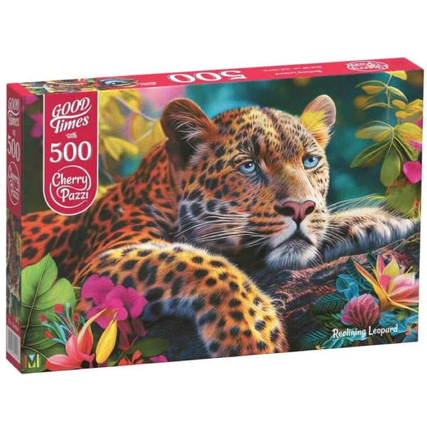 Cherry Pazzi 20166 Reclining Leopard 500pc Jigsaw Puzzle