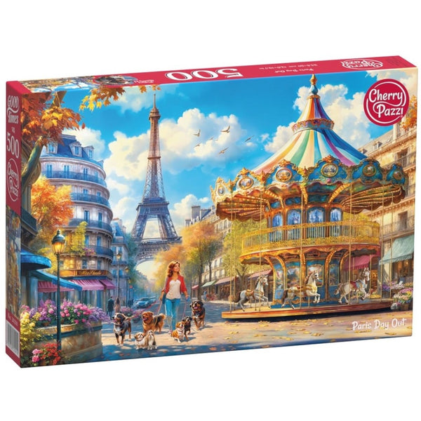 Cherry Pazzi 20210 Paris Day Out 500pc Jigsaw Puzzle