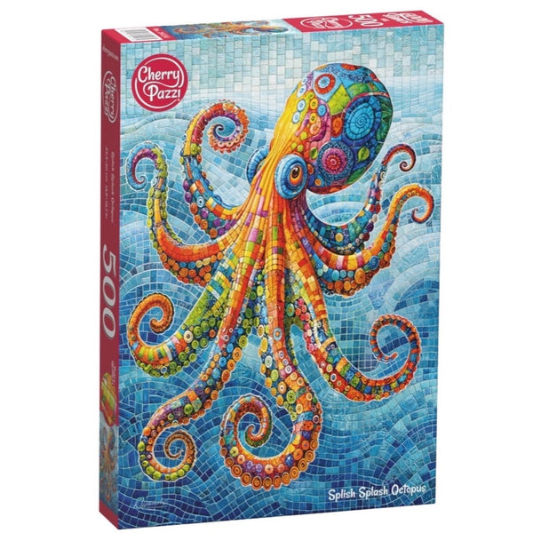 Cherry Pazzi 20234 Slish Splash Octopus 500pc Jigsaw Puzzle