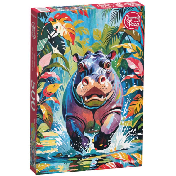 Cherry Pazzi 20272 Happy Hippo 500pc Jigsaw Puzzle
