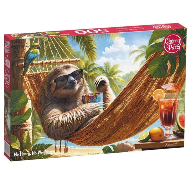 Cherry Pazzi 20302 No Hurry, No Worries 500pc Jigsaw Puzzle