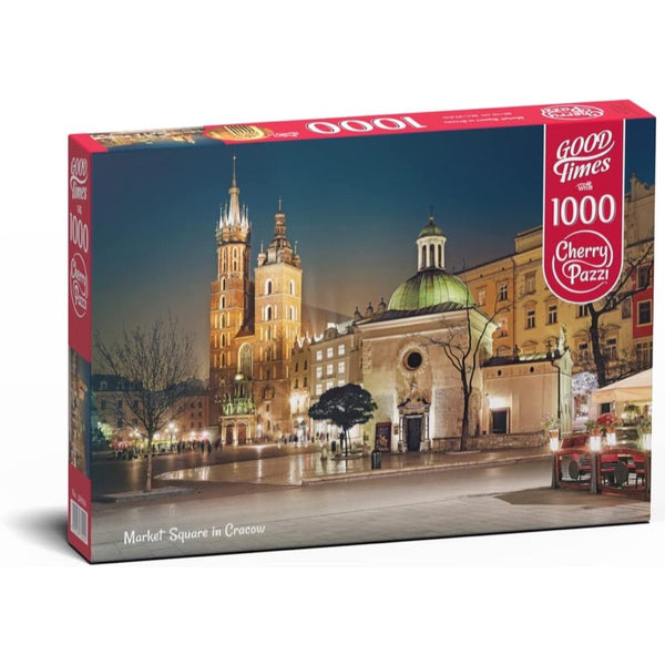Cherry Pazzi 30004 Market Square in Cracow 1000pc Jigsaw Puzzle