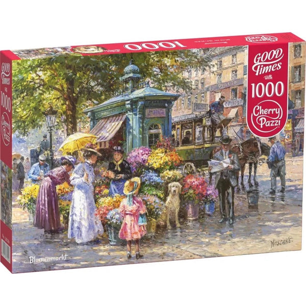 Cherry Pazzi 30226 Blumenmarkt 1000pc Jigsaw Puzzle