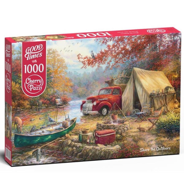 Cherry Pazzi 30394 Share the Outdoors 1000pc Jigsaw Puzzle
