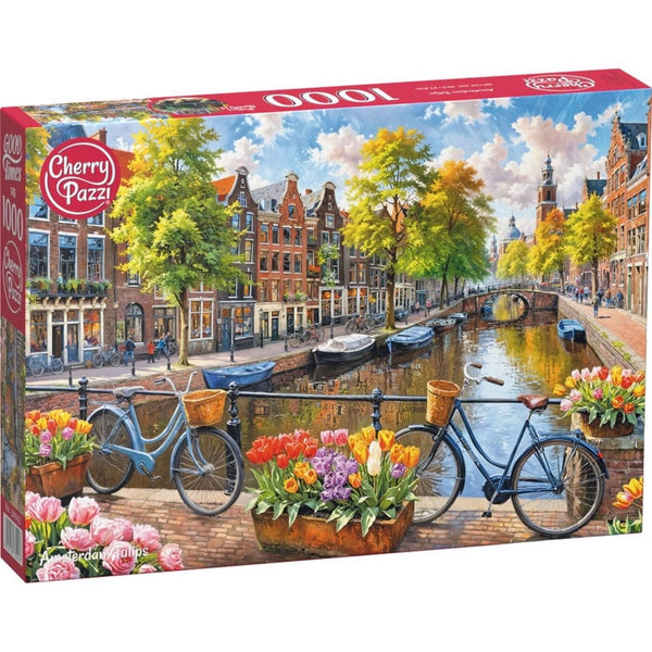 Cherry Pazzi 30943 Amsterdam Tulips 1000pc Jigsaw Puzzle