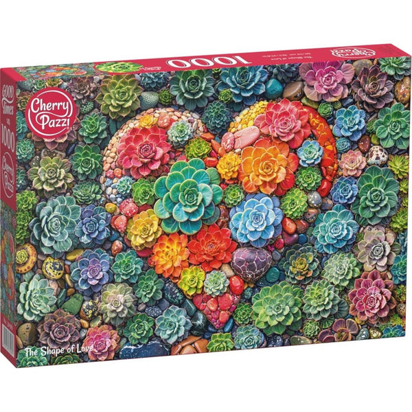 Cherry Pazzi 30981 The Shape of Love 1000pc Jigsaw Puzzle
