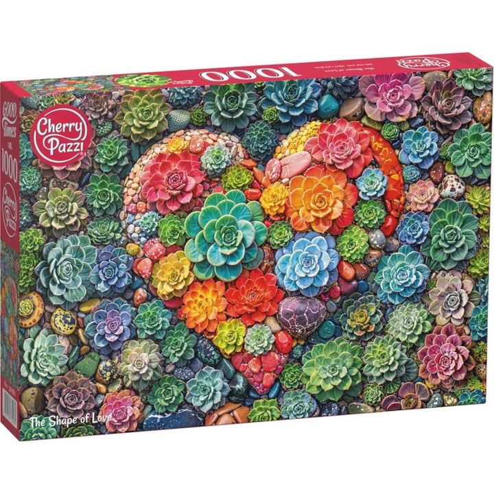 Cherry Pazzi 30981 The Shape of Love 1000pc Jigsaw Puzzle