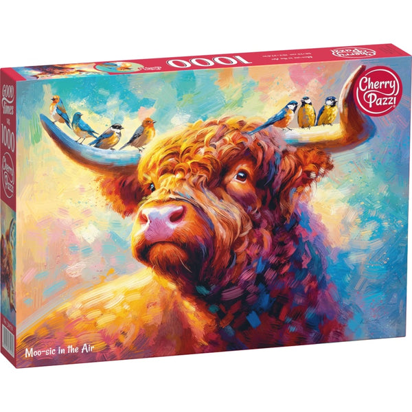 Cherry Pazzi 31070 Moo-sic in the Air 1000pc Jigsaw Puzzle