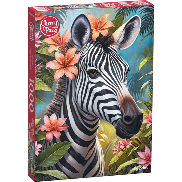 Cherry Pazzi 31216 Lady Zebra 1000pc Jigsaw Puzzle