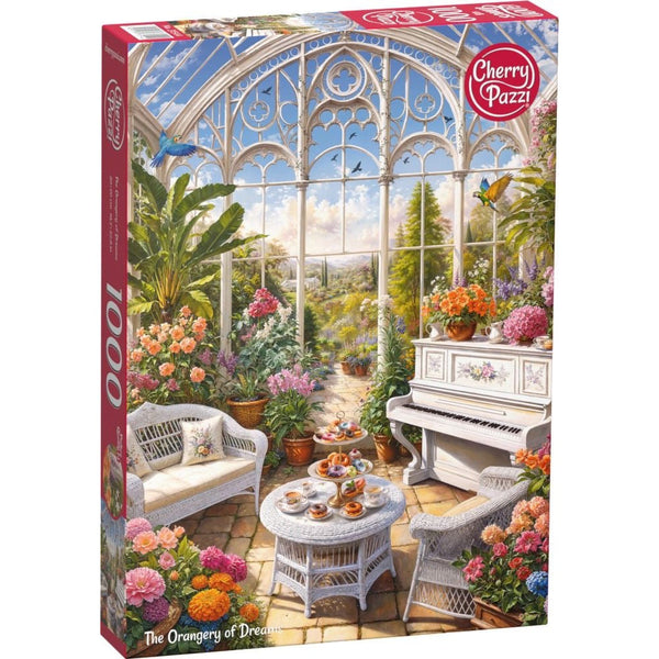 Cherry Pazzi Puzzle 1000 Teile – „Je Te Surveille“ – Bulldogge Motiv – 70x50 Cm – Hochwertige Europäische Puzzle-Qualität – Für Erwachsene & Jugendliche