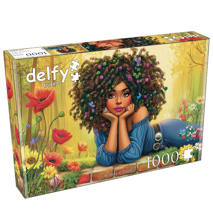 Delfy Beauty In Pause 1000pc Jigsaw Puzzle