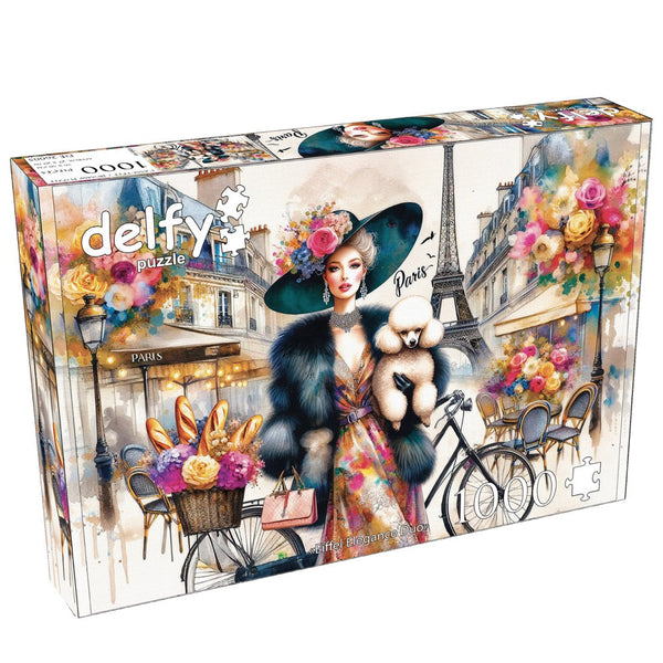 Delfy Eiffel Elegance Duo 1000pc Jigsaw Puzzle