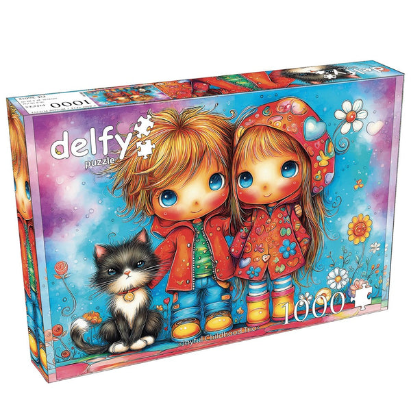 Delfy Joyful Childhood Trio 1000pc Jigsaw Puzzle