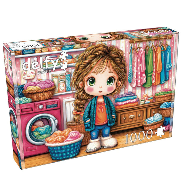 Delfy Spin Time Fun 1000pc Jigsaw Puzzle