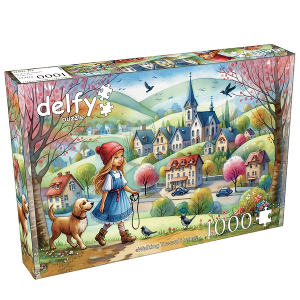 Delfy Walking Toward Home 1000pc Jigsaw Puzzle