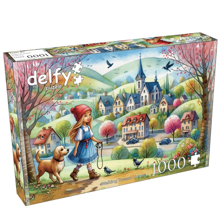 Delfy Walking Toward Home 1000pc Jigsaw Puzzle