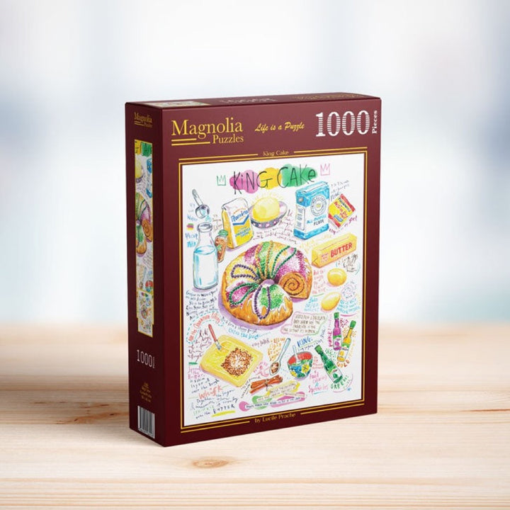 Magnolia 3310 King Cake 1000pc Jigsaw Puzzle