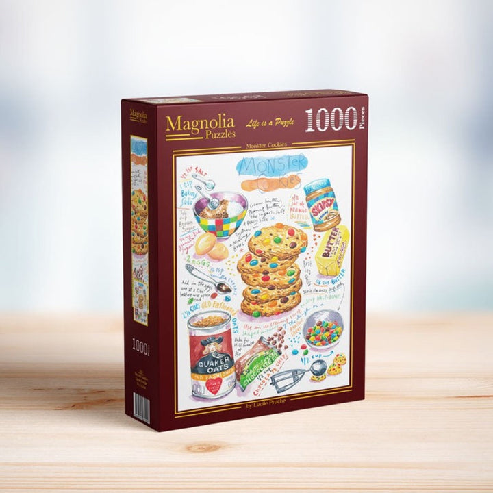 Magnolia 3311 Monster Cookies 1000pc Jigsaw Puzzle