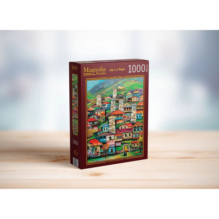 Magnolia 9504 Beautiful Village 1000pc Jigsaw Puzzle