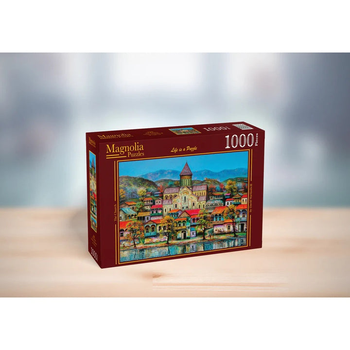 Magnolia 9506 The Church 1000pc Jigsaw Puzzle