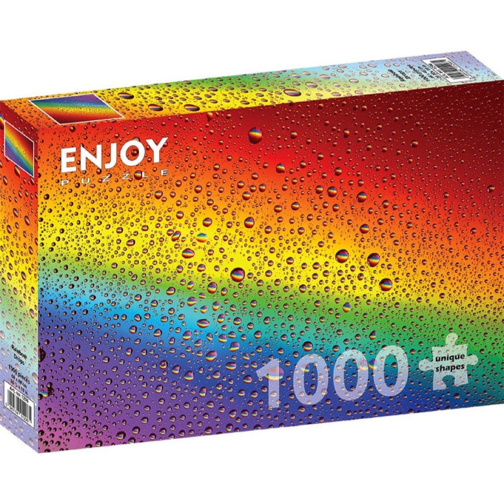 Enjoy 1296 Rainbow Drops 1000pc Jigsaw Puzzle – Weekend Hub