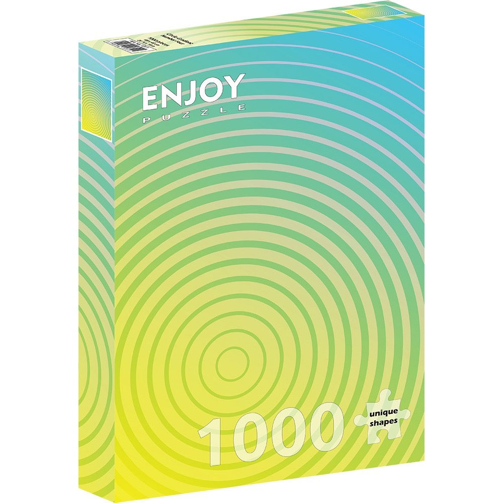 Enjoy 1311 Circle Gradient Number Four 1000pc Jigsaw Puzzle – Weekend Hub