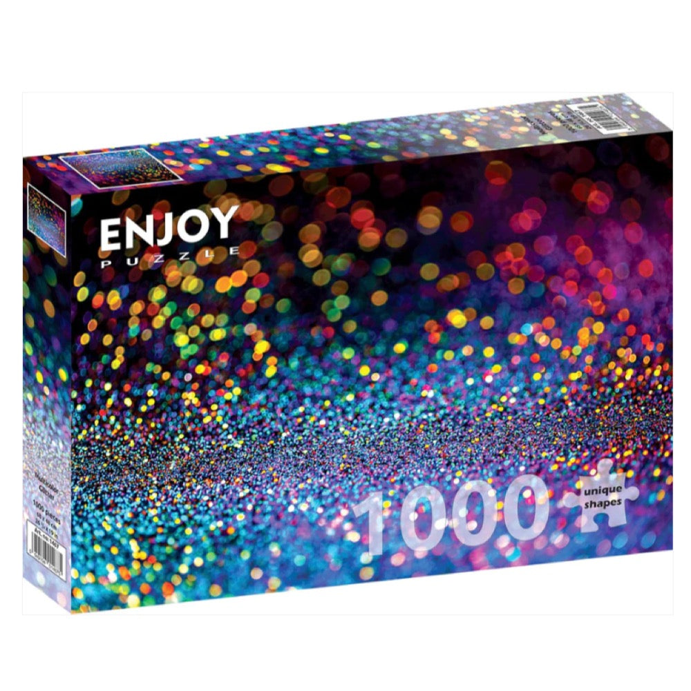 Enjoy 1467 MultiColour Glitter 1000pc Jigsaw Puzzle Weekend Hub enjoy-1467-multicolour-glitter-1000pc-jigsaw-puzzle-weekend-hub