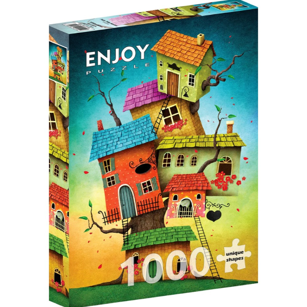 Enjoy 2119 Fairy Tale Houses 1000pc Jigsaw Puzzle – Weekend Hub