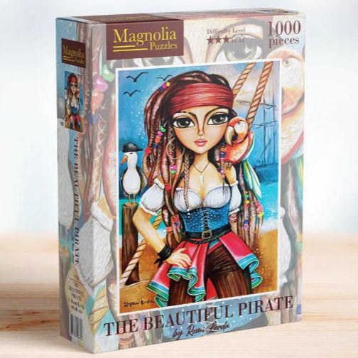 Magnolia 1718 The Beautiful Pirate Romi Lerda Special Edition 1000pc Jigsaw Puzzle