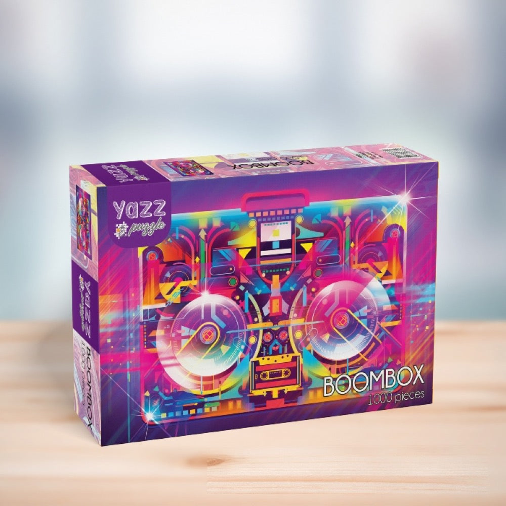 Yazz Puzzle 3806 Boombox 1000pc Jigsaw Puzzle – Weekend Hub