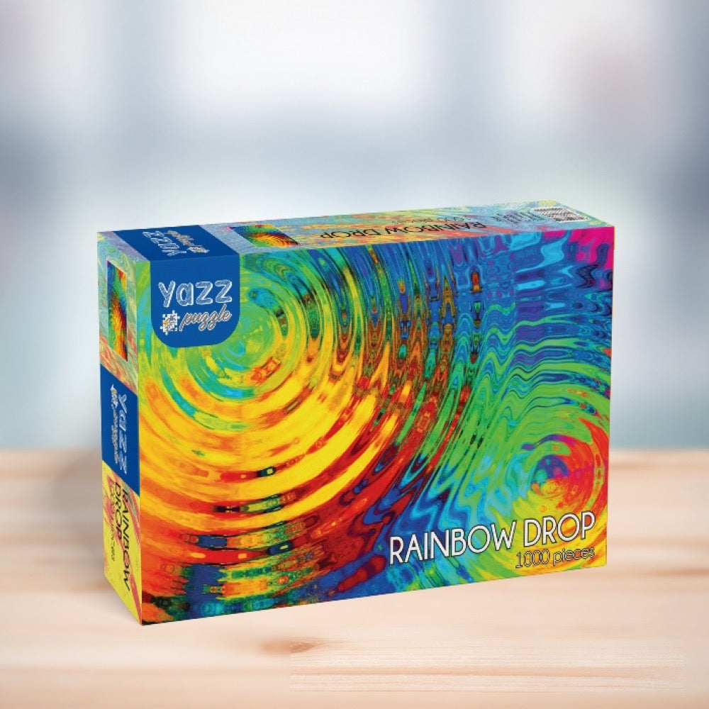 Yazz Puzzle 3814 Rainbow Drop 1000pc Jigsaw Puzzle – Weekend Hub